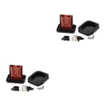 thumbnail image 2 of relayinert Black Bracket Panel Cover For Plug Bracket Panel Panel Cover Plug Plug Connector 2Set, 2 of 6
