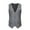 Mens Suits Vests Gray, variant on Mens Dress Suit Vests Button-Down V Neck Sleeveless Business Work Waistcoats with Pockets Formal Solid Slim Vest for Suits or Tuxedos