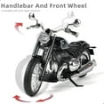 thumbnail image 4 of Nuotie 1/12 Motorcycle Model Toy for BMW R18 Alloy Die-cast Motorcycle Model for Welly No Assembly Required Mini Racing Moto Collection Gift for Adult （Black）, 4 of 6
