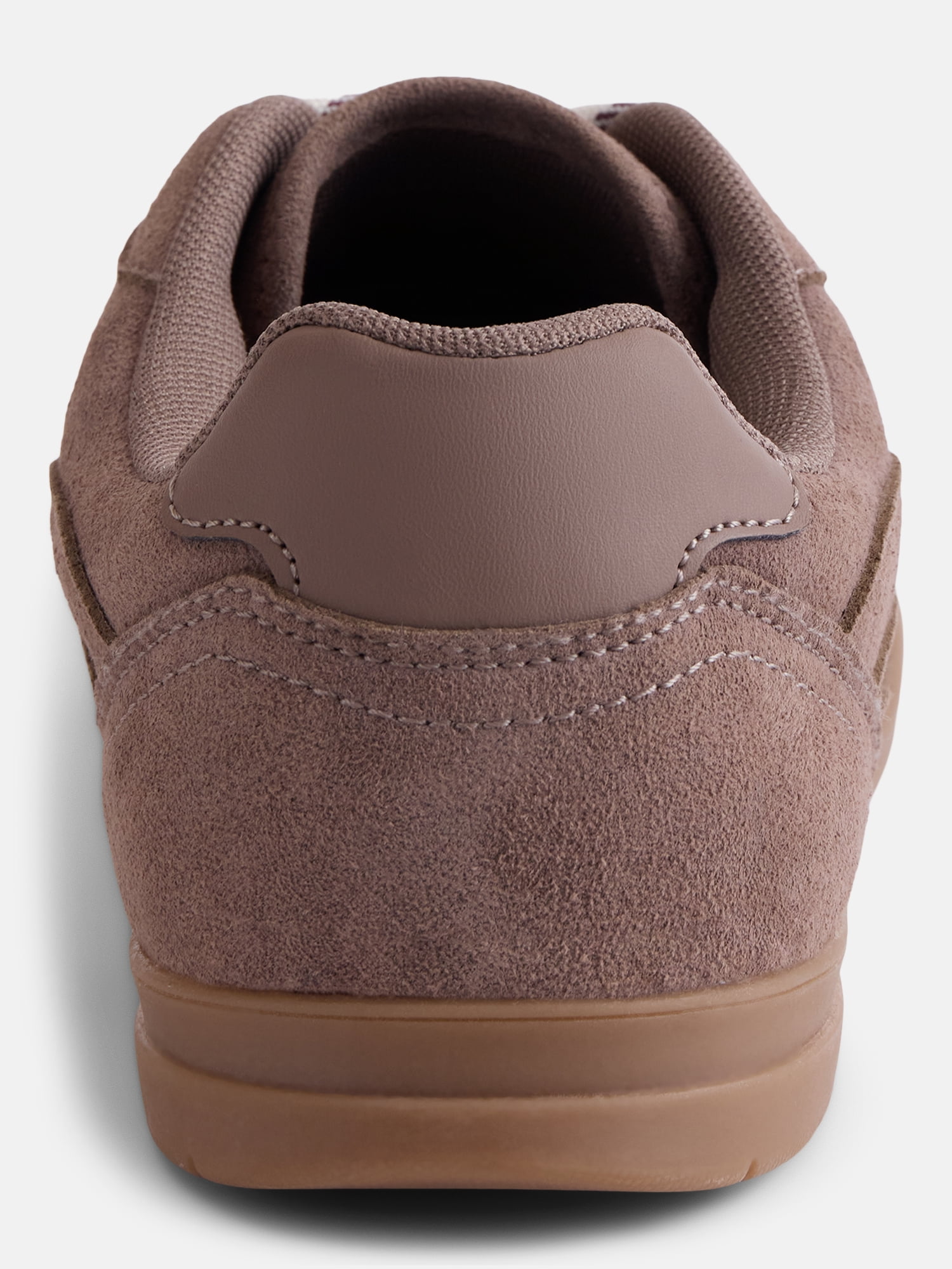 No Boundaries Women's Faux Suede Double Lace Sneakers