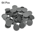 thumbnail image 3 of Uxcell 64PCS 40mm Tapones de Agujero de Plástico Gris Oscuro, Tapas de Agujero de Panel Tipo Flush, 3 of 6