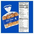 Lewis Bake Shop White Hot Dog Buns, 15 oz, 8 Count