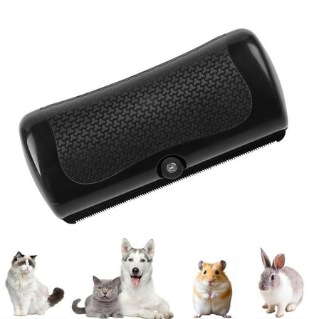 Groompro Deshedding Brush, Rhykin Brush for Pets, Shedding & Grooming Supplies, Pet Hair Removal Tool for Cats, Dogs, Rabbits, Horses