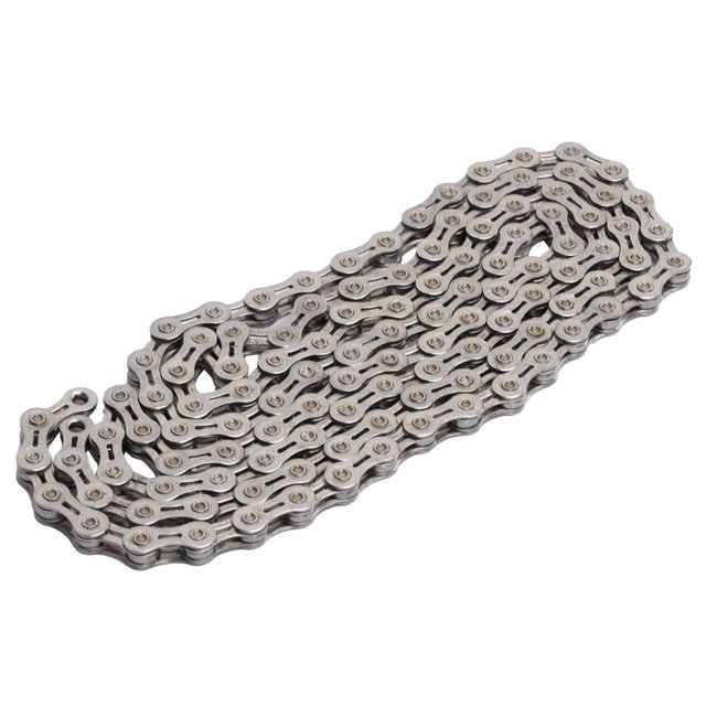 9 Speed Electroplated Chain, Reinforced 9 Speed 116 Links Bike Chains Reliable with Connecting Buckle for Riding for Cycling