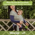 thumbnail image 4 of Baby Wraps Carrier - Perfect Baby Carrier Wrap Sling para recién nacidos y bebés, mejora la unión del bebé, suave y transpirable, ideal para llevar al bebé Desert Rose, 4 of 5