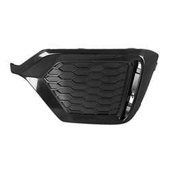2017-2019 Honda Civic Hatchback Grille Rear Passenger Side Matte Black Exclude Type R Model