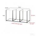 thumbnail image 4 of MOJMBSBSY Acrylic Expandable 1 in x 1 in x 1 in 3-Compartment Kitchen Utensil Organizers, 4 of 5