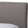 thumbnail image 6 of Bowery Hill Modern Upholstered Queen Platform Bed in Grey, 6 of 8