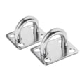 thumbnail image 1 of 2 Piezas M10 Almohadilla de Acero Inoxidable Macarena Anclaje Resistente M8 para Montaje en Pared, 1 of 8
