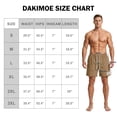 thumbnail image 3 of DAKIMOE Mens Shorts Corduroy Casual Elastic Waist Drawstring Summer Shorts Men with Pockets Lightweight Breathable Workout Shorts for Beach S to 2XL, 3 of 12