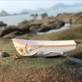 thumbnail image 5 of Wood Boat Nautical Themed Home Decorating Toy Figure Decorative Ornament (Boat-e), 5 of 5