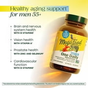 MegaFood, Men Over 55 One Daily, Supports Optimal Health and Wellbeing, Multivitamin and Mineral Dietary Supplement, Vegetarian, 60 Tablets