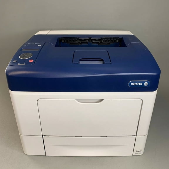 Restored Xerox Phaser 3610/DN Monochrome Laser Printer — 47 PPM, Duplex Printing, Network Connectivity, 1200 x 1200 dpi