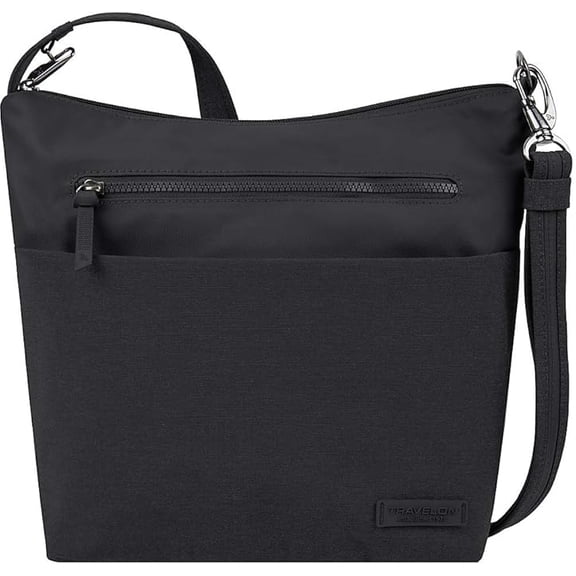 Travelon Anti-Theft Metro Crossbody, Forest Heather