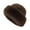 Coffee, variant on Harpily Women Men Girls Boys Teens Winter Warm Hat New Mongolian Hat Autumn And Winter Thick Plush Imitation Mink Warm Mongolian Hat Ear Versatile Fashion Windproof Beanie Hat,