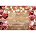 thumbnail image 3 of 10x8ft,Valentine's Day Backdrop,Valentine Photography Background,Wood Photo Backdrops for Party Decorations, 3 of 4