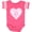 Football Pink and White, variant on Inktastic Gran's Sweetie Pie with Pink Hearts Boys or Girls Baby Bodysuit