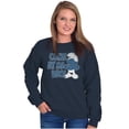 thumbnail image 4 of Smurfs Cartoon Come At Me Bro Funny Sweatshirt for Men or Women Brisco Brands S, 4 of 6