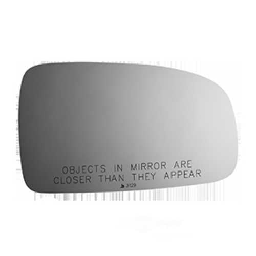 Burco Side View Mirror Replacement Glass - Clear Glass - 3129