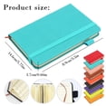 thumbnail image 4 of Travel Journal For Men,Medium A6 Plain Hardcover Notebook,Leather Travel Journal,College Ruled Notebook,Composition Notebook Wide Ruled,Notebook Paper Wide Ruled,100 Sheets For Writing Journaling, 4 of 9