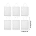 thumbnail image 3 of WHAMVOX 6 Pcs Sacs Fourre-Tout Transparents pour Décoration de Peinture DIY, 3 of 7