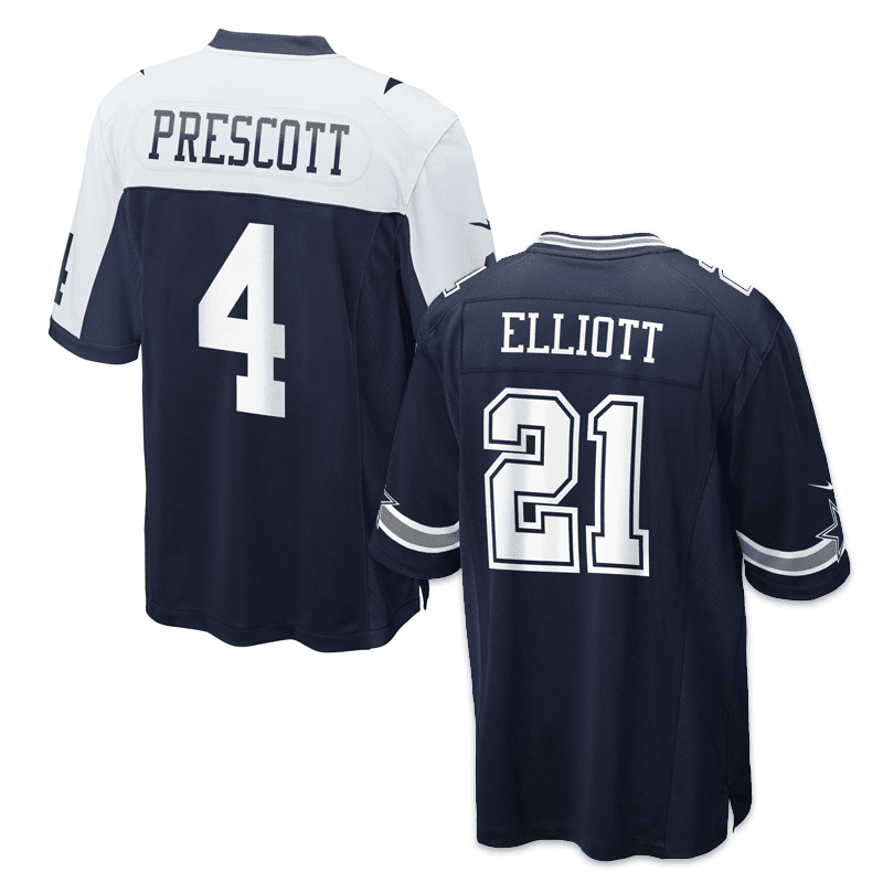 Dallas Cowboys Nike Salute to Service # 21 Elliott Player T-shirt
