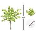 thumbnail image 6 of 18 inch Fake Fern - Artificial Ferns for Outdoors Faux Ferns for Outdoor Planter Large Outdoor Patio Decor Artificial Plants Faux Greenery Outdoor Porch Decor, 6 of 8