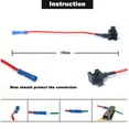 thumbnail image 4 of Walson 6 Pcs/ensemble Mini Taille Support de Fusible de Voiture Adaptateur de Robinet de Fusible Add-a-circuit 12V Adaptateur de Fusible Add-a-circuit, 4 of 9