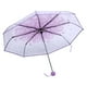 thumbnail image 2 of Paraguas De Lluvia 1 Pieza Transparente Plegable Princesa De Moda, 2 of 3