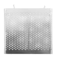 thumbnail image 2 of Rectangular Stainless Steel Chopsticks Holder Hanging Cutlery Drying Basket Tableware Drainer with Hooks Kitchen Utensil (Double Compartments), 2 of 9