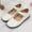 White, variant on Luogg Girls Sandals For Everyday Wear Performance Casual Shoes Comfortable Dress Shoes For Kids With Dresses Summer Footwear Girls Sandals Size 11.5