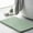 Green, variant on KMMYS Solid Cotton Velvet Bathroom Rugs, Super Absorbent Thick Plush Non-Slip Floor Mat, Soft & Comfortable, Machine Washable, 15.74×23.62in
