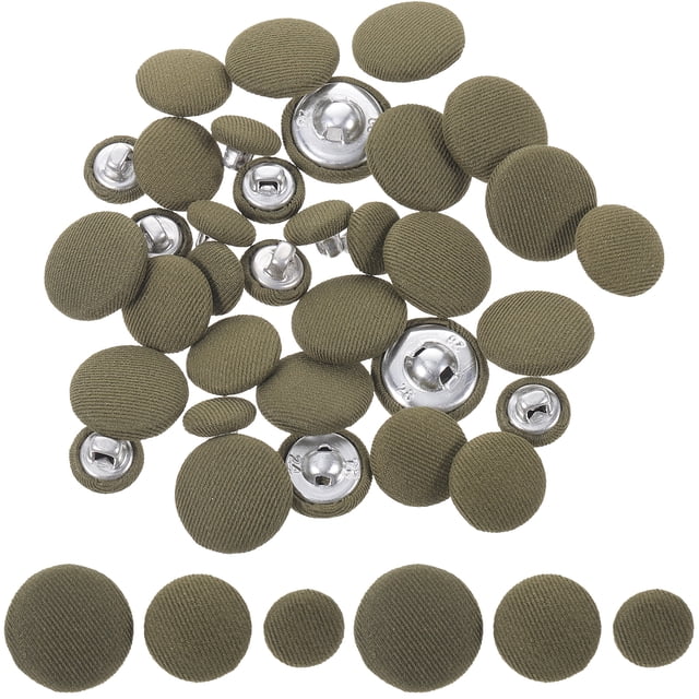 60Pcs Round Sewing Buttons DIY Coat Buttons Decorative Clothing Sewing Buttons Replacement Buttons