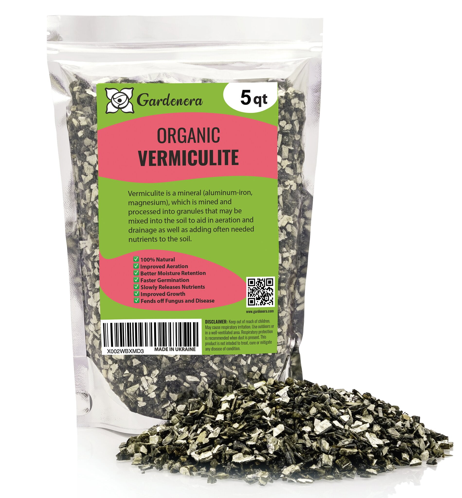 ⭐ Horticultural Organic Vermiculite (MADE IN UKRAINE 🇺🇦) Medium