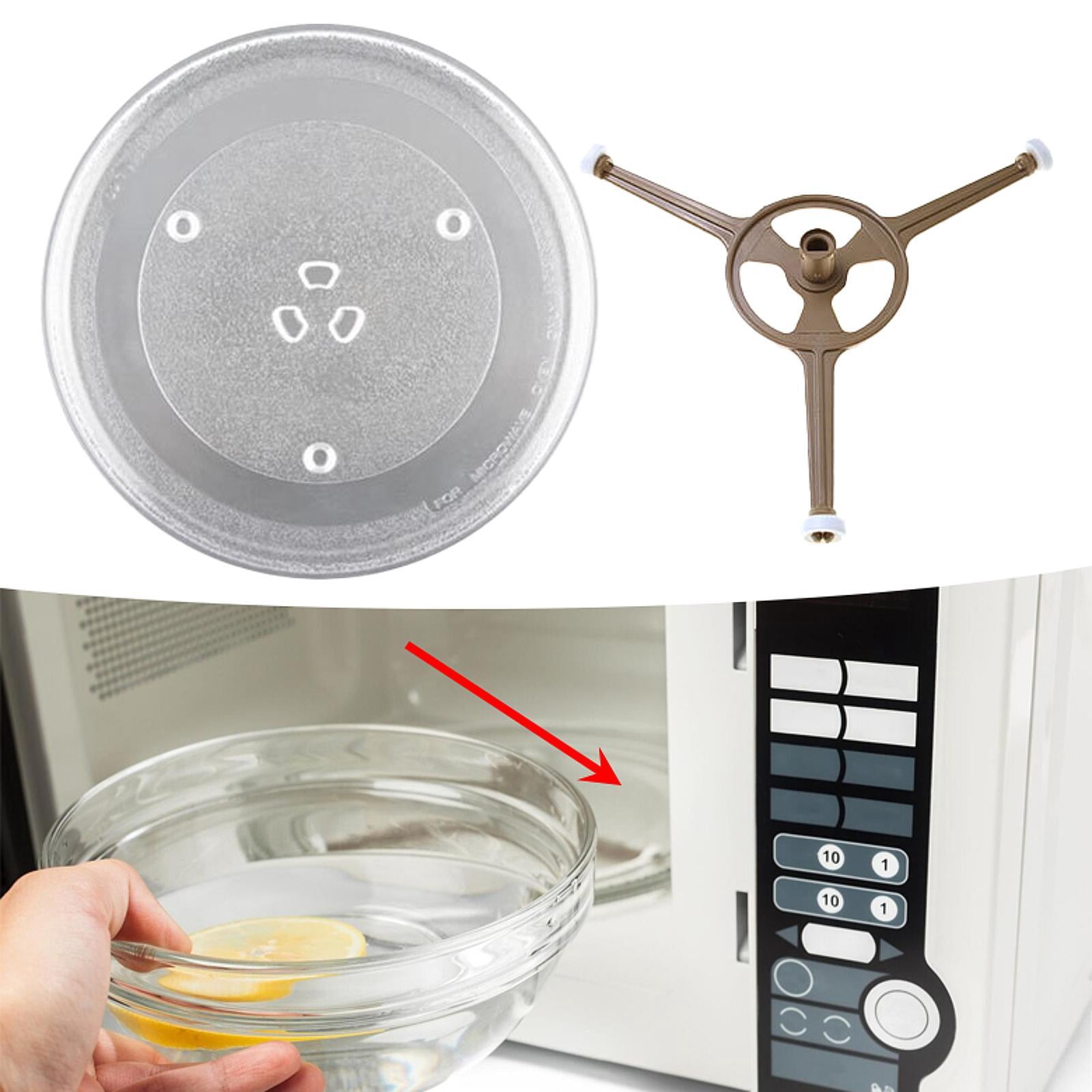 Fiocias Microwave Ovens Tray Cooking Plate with Bracket Practical Easy to Use Microwave