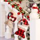 thumbnail image 5 of Medias de Navidad para gatos domésticos de 19 pulgadas, calcetines colgantes de peces de chimenea de arpillera grandes JAMW Sencillez, 5 of 5
