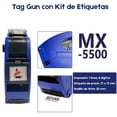 thumbnail image 2 of Etiquetadora YOU ER MEI para Oficina Rojo con Cartuchos de Tinta 10 Hojas de Etiquetas de Precios, 2 of 7