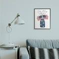 thumbnail image 4 of Stupell Industries Patriotic God Bless America Country Quote Jar Flags Framed Wall Art Design by Lettered and Lined, 16" x 20", Black Framed, 4 of 8