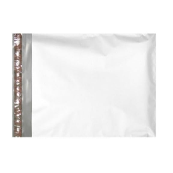 Polyjacket - Flat White Poly Mailers, 24" x 24", 2.5 Mil - Case of 125