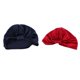 thumbnail image 1 of 2x Gorro de dormir de noche para mujer Zulema Gorro de quimioterapia de seda para cabello largo, 1 of 8