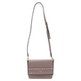 thumbnail image 1 of Pre-Owned Valentino Rockstud Small Crossbody Bag in Beige Leather, 1 of 2
