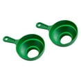 thumbnail image 4 of 2pcs Folding Telescopic Funnels Oil Funnels Jam Funnels Kitchen Gadgets (Green), 4 of 8