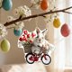 thumbnail image 1 of Easter Bunny Pendant Ornament, Acrylic Holiday Decorations, Spring Home Decor Hanging Ornaments, Festive Wall Decor for Easter Celebration, Cute Rabbit Decorative Accents, Seasonal Gift Ideas, 1 of 7