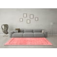 thumbnail image 3 of Ahgly Company Indoor Rectangle Abstract Red Modern Area Rugs, 7' x 10', 3 of 4