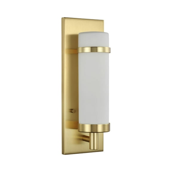 Hartwick Collection Satin Brass One-Light Wall Sconce
