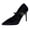 Black, variant on Women's Mary Jane Heels Pointed Cap Toe Stilettos Office Work Business Dress Shoes Sexy Party Prom Pumps Black Size 7.5