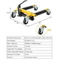 thumbnail image 7 of Accreate Car Dolly Jack Set of 2, Heavy Duty 3,000 LBS Hydraulic Wheel Dolly Vehicle Skates Positioning Jack with Foot Pedal for Car Moving Maintenance, 7 of 7
