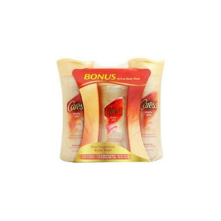 Caress Body Wash Daily Silk 3 Pack