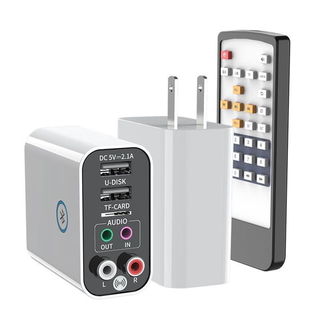 Transmisor y receptor Bluetooth 6 en 1, adaptador Bluetooth, receptor, transmisor, Combo de 3,5mm a Audio auxiliar inalámbrico 5,0
