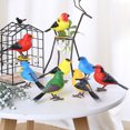 thumbnail image 4 of SRU Robot Bird Singing And Chirping Bird Toy Simulate The Chirping Of Birds Battery Operated Realistic Singing Chirping Birds For Home Decoration Light & Voice Control,Red, 4 of 8